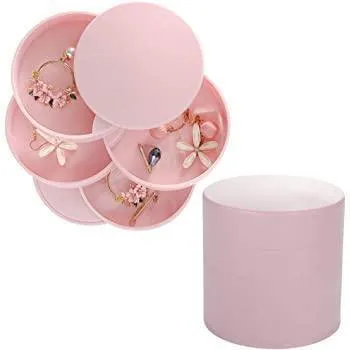 Compact Rotating Jewellery Organizer