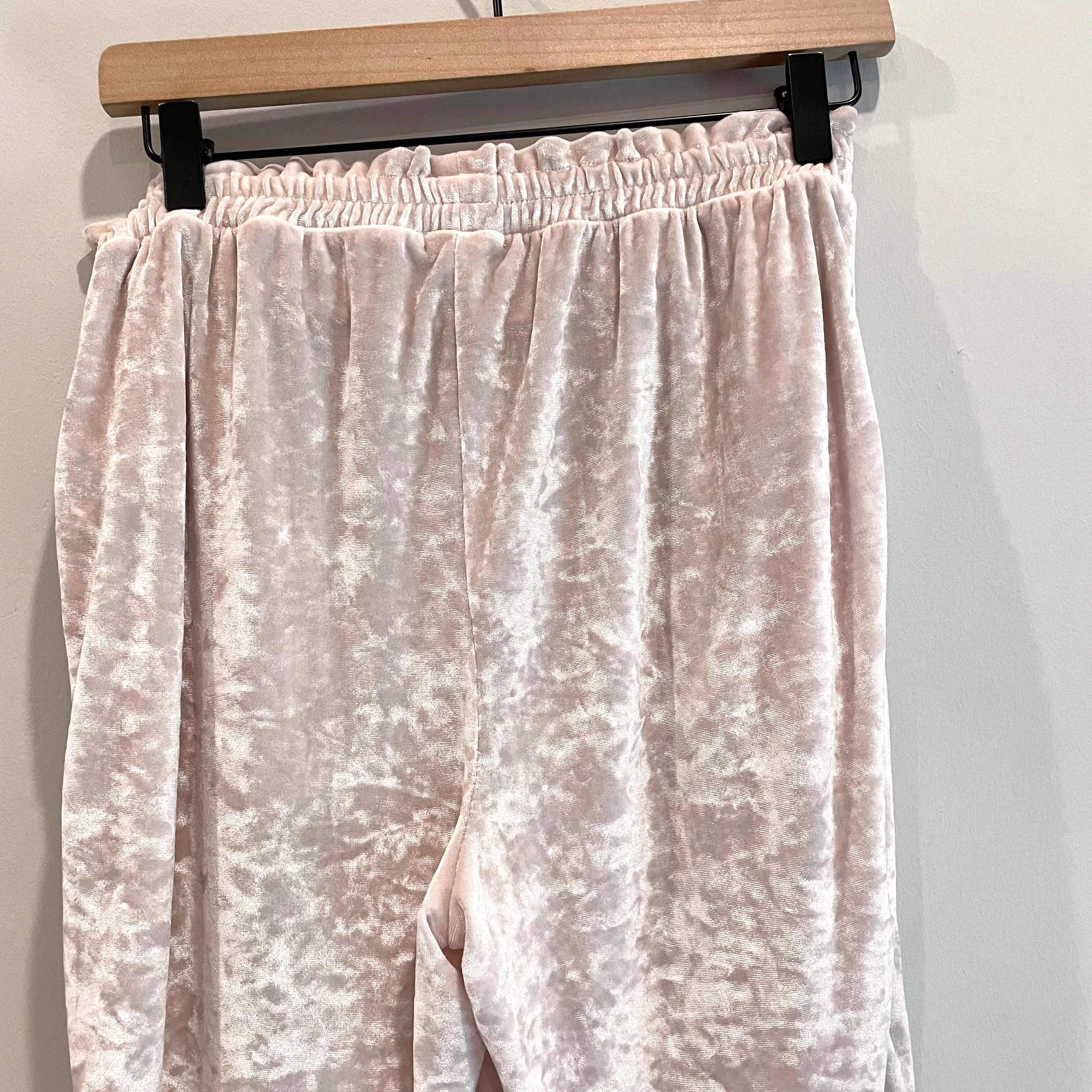 Crushed Velvet Pajama Set
