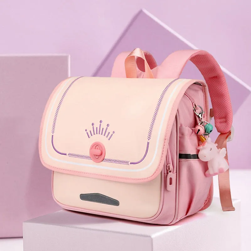 Cute Kids Backpack School Bookbag for Boys Girls Elementary School Bag