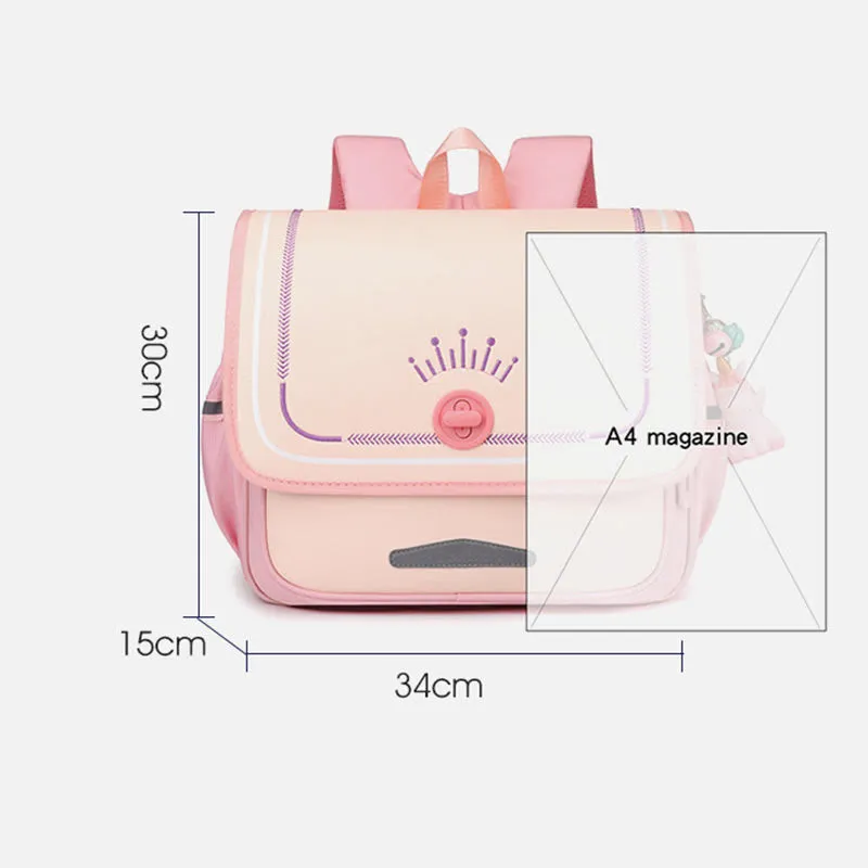 Cute Kids Backpack School Bookbag for Boys Girls Elementary School Bag