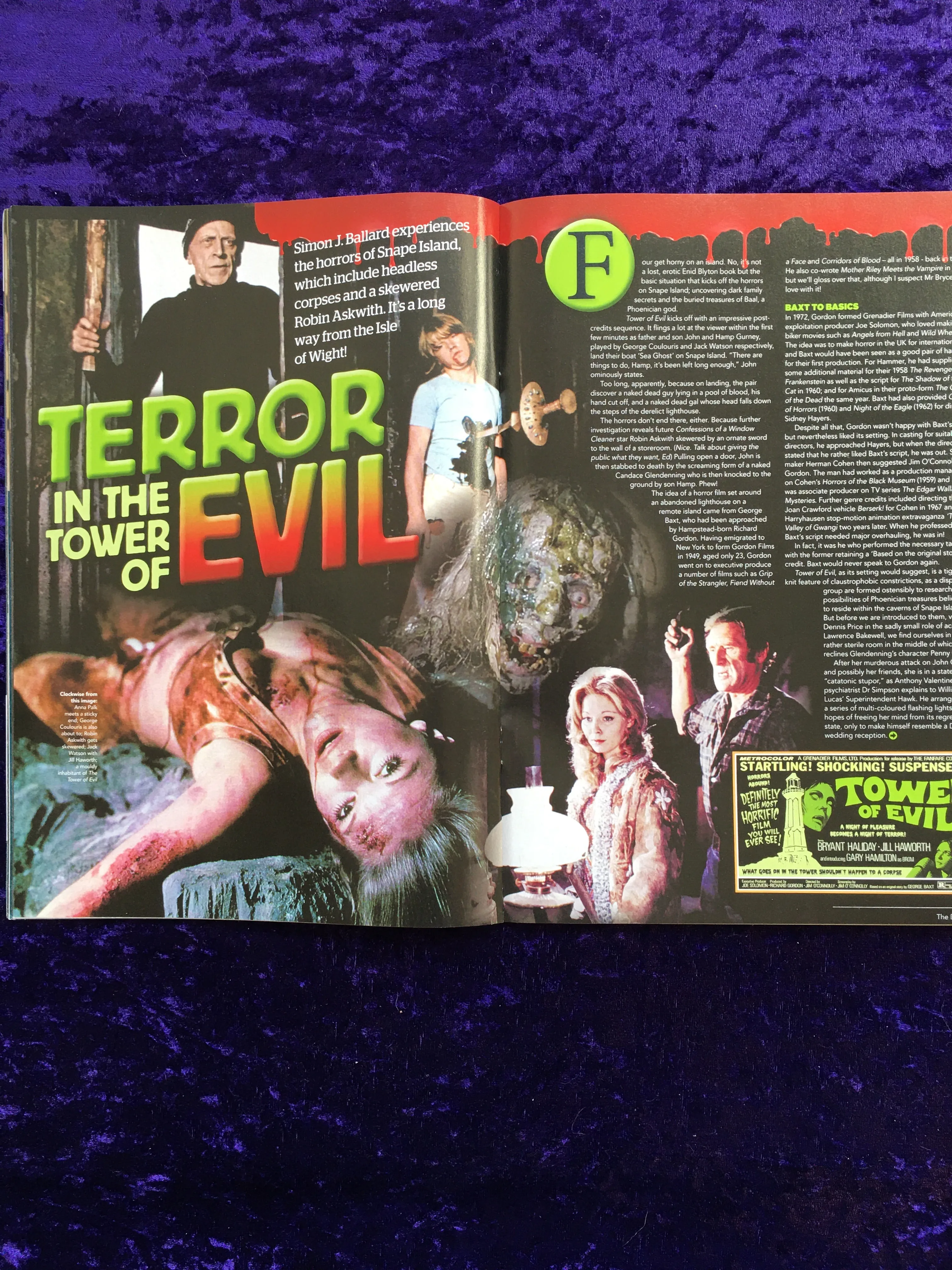 Darkside Magazine Back Issue 248 Signed by Cover Artist Rick Melton