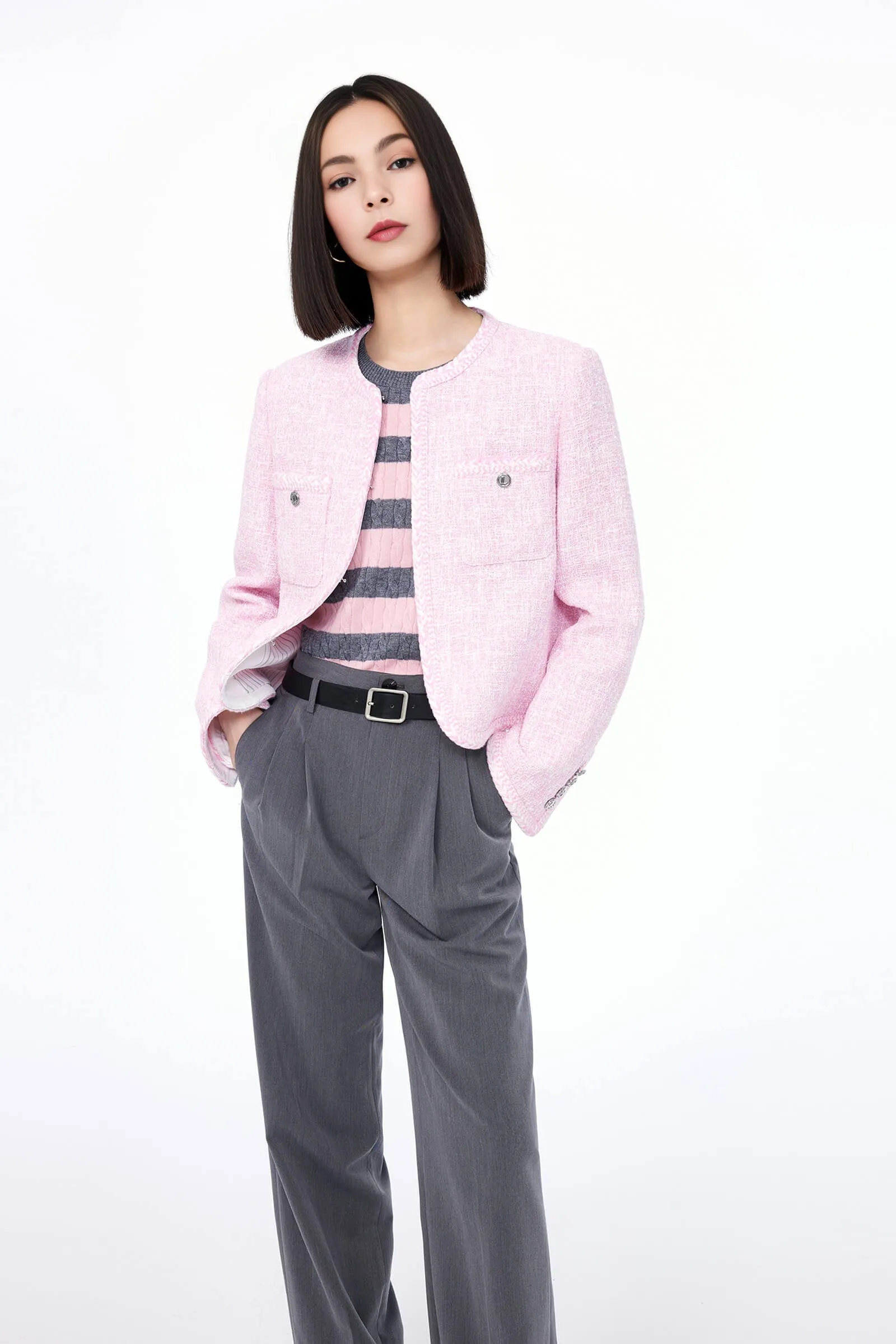 Dopamine Pink Barbie Jacket