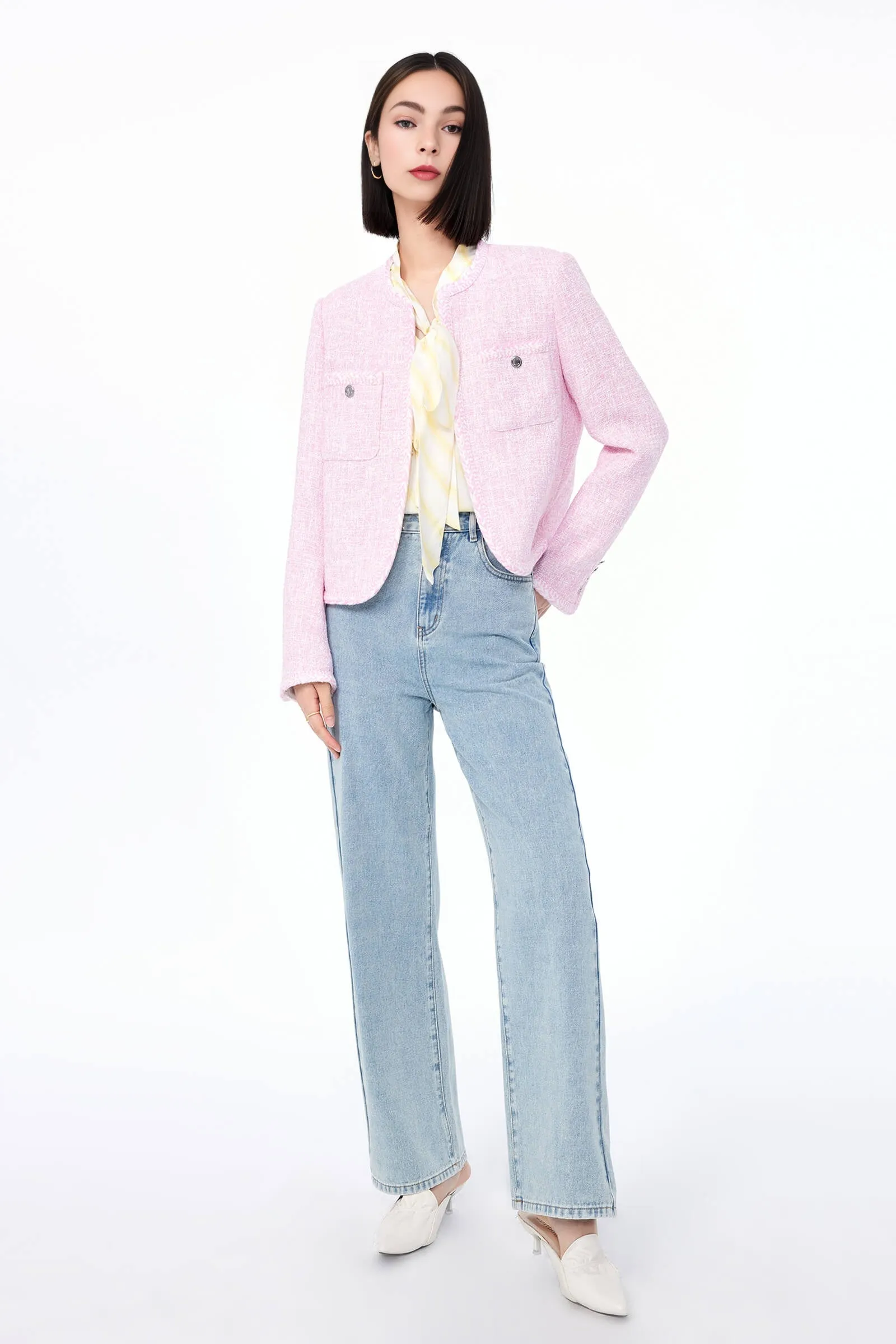 Dopamine Pink Barbie Jacket
