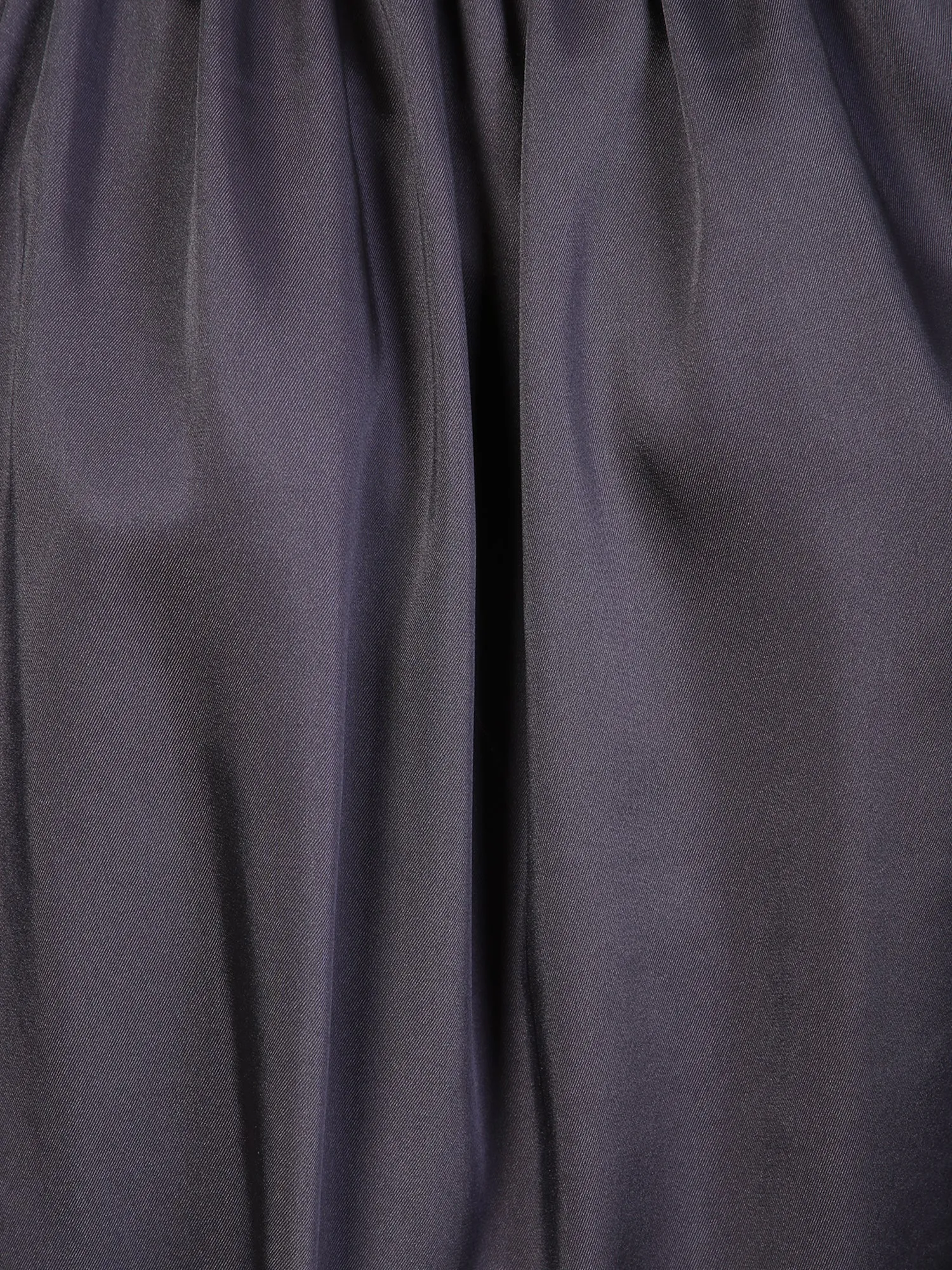 Elasticated details black blouse