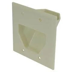 Expandable Media Box with 20 Amp Receptacle, White