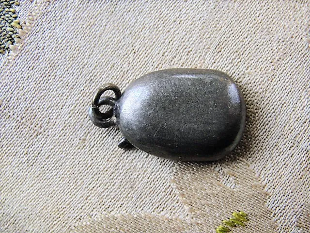 FABULOUS Antique Silver Charm Reed Boat Coracle Boat British Isles Row Boat Beautiful Details Antique Jewelry