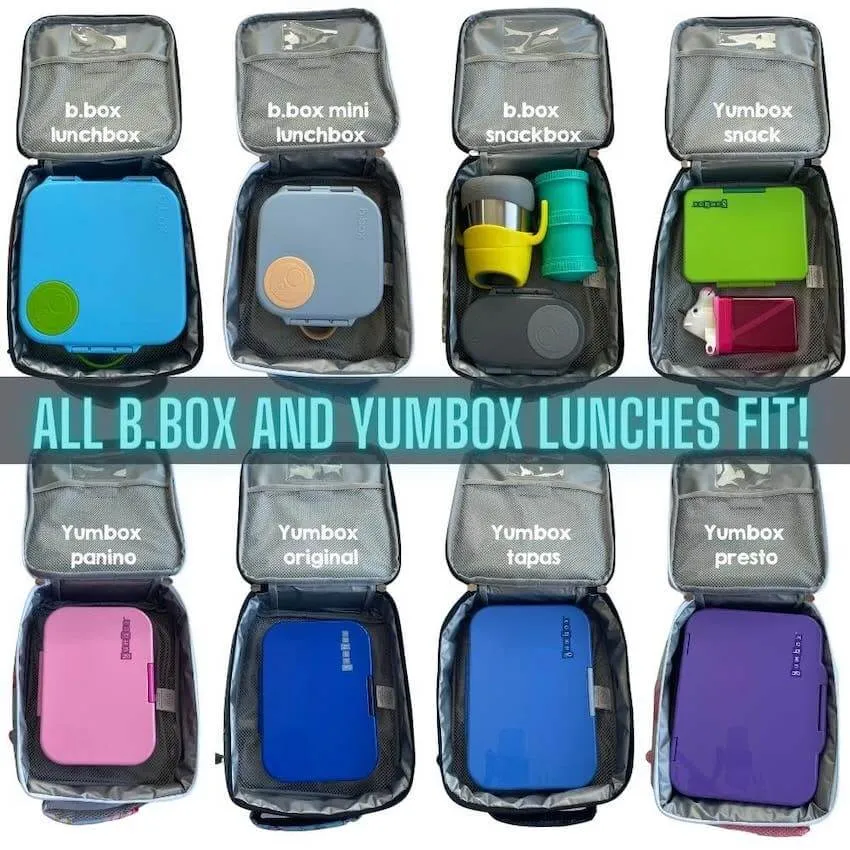 Faux Leather Insulated Lunch Bag
