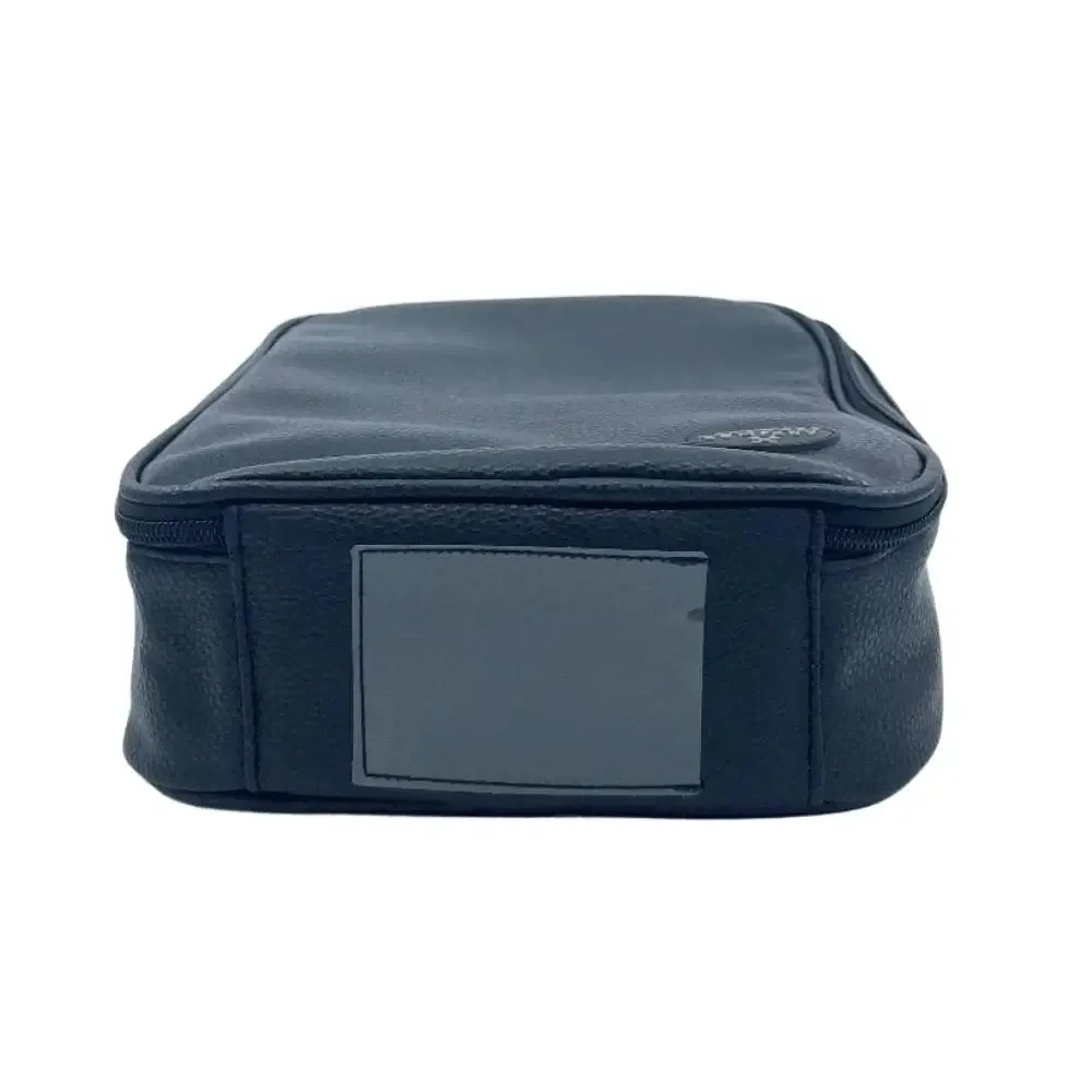 Faux Leather Insulated Lunch Bag