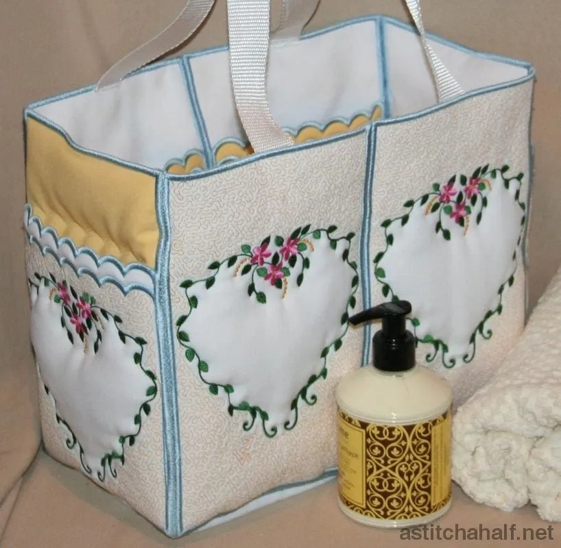Floral Hearts Tote
