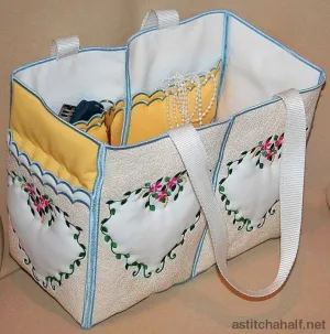 Floral Hearts Tote