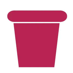 Flower Pot Stencil