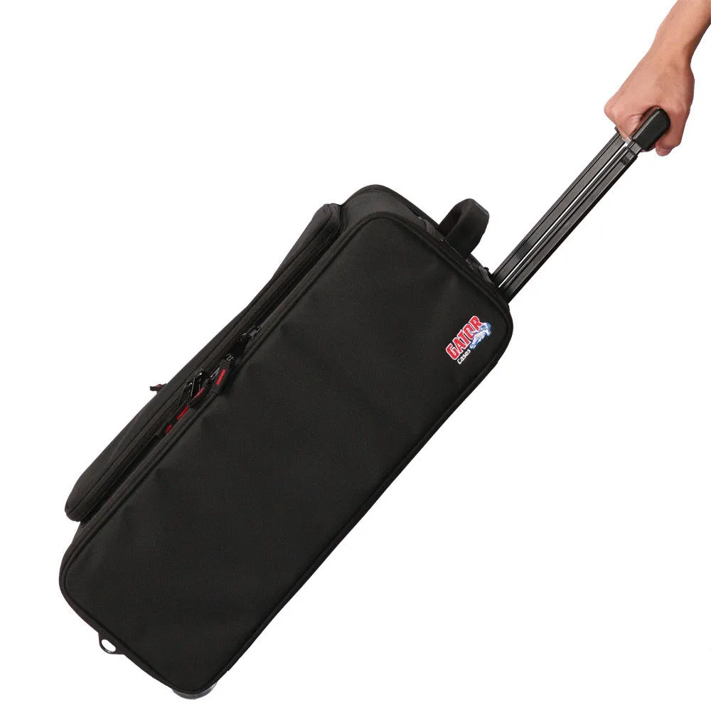 Gator GR-RACKBAG-2UW 2U Lightweight rack bag w/ tow handle and wheels