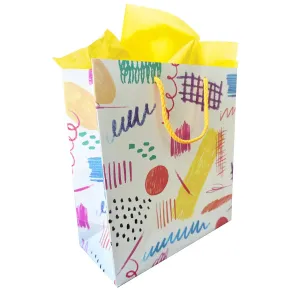 Gift Bag Medium - Sketchy Doodle