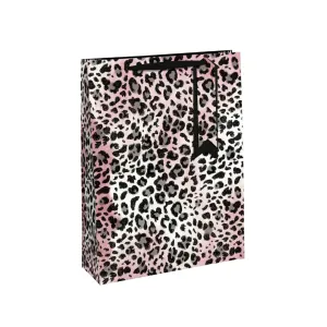 Gift Bag Perfume - Pink Animal Print