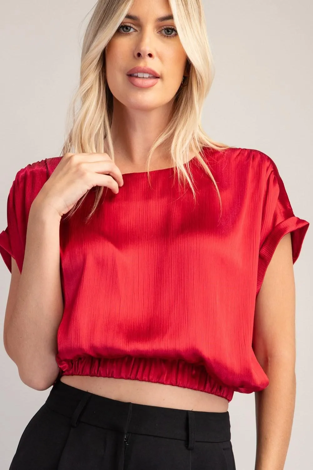 Glam Crop Top