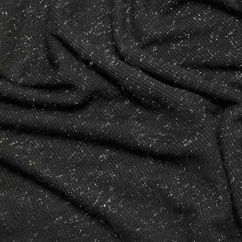 Glimmer Long Sleeve Shirt - Black.