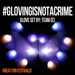 Gloving is Not a Crime Glove Set - Socks