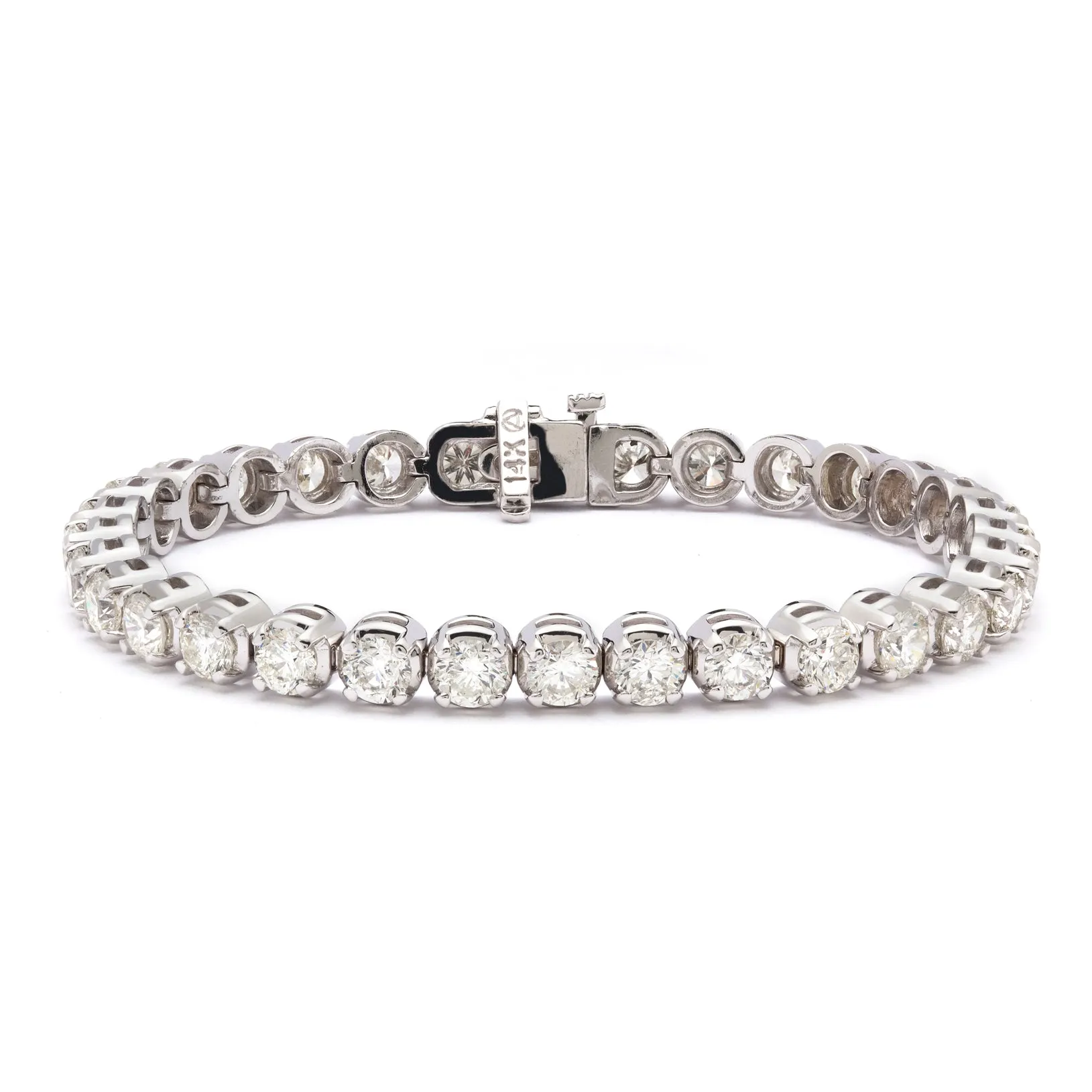 Gorgeous 10.50 carat Diamond Tennis Bracelet
