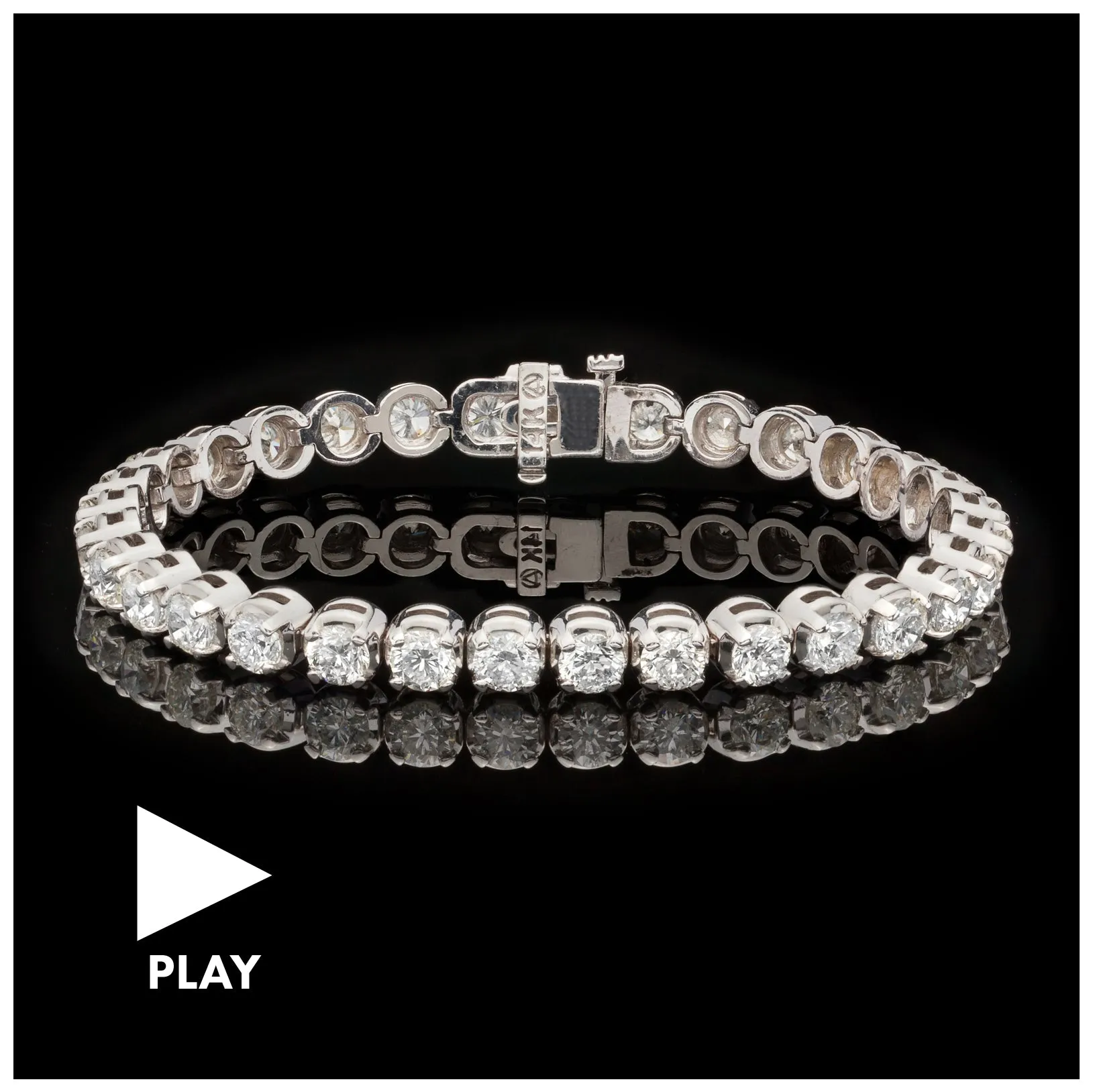 Gorgeous 10.50 carat Diamond Tennis Bracelet