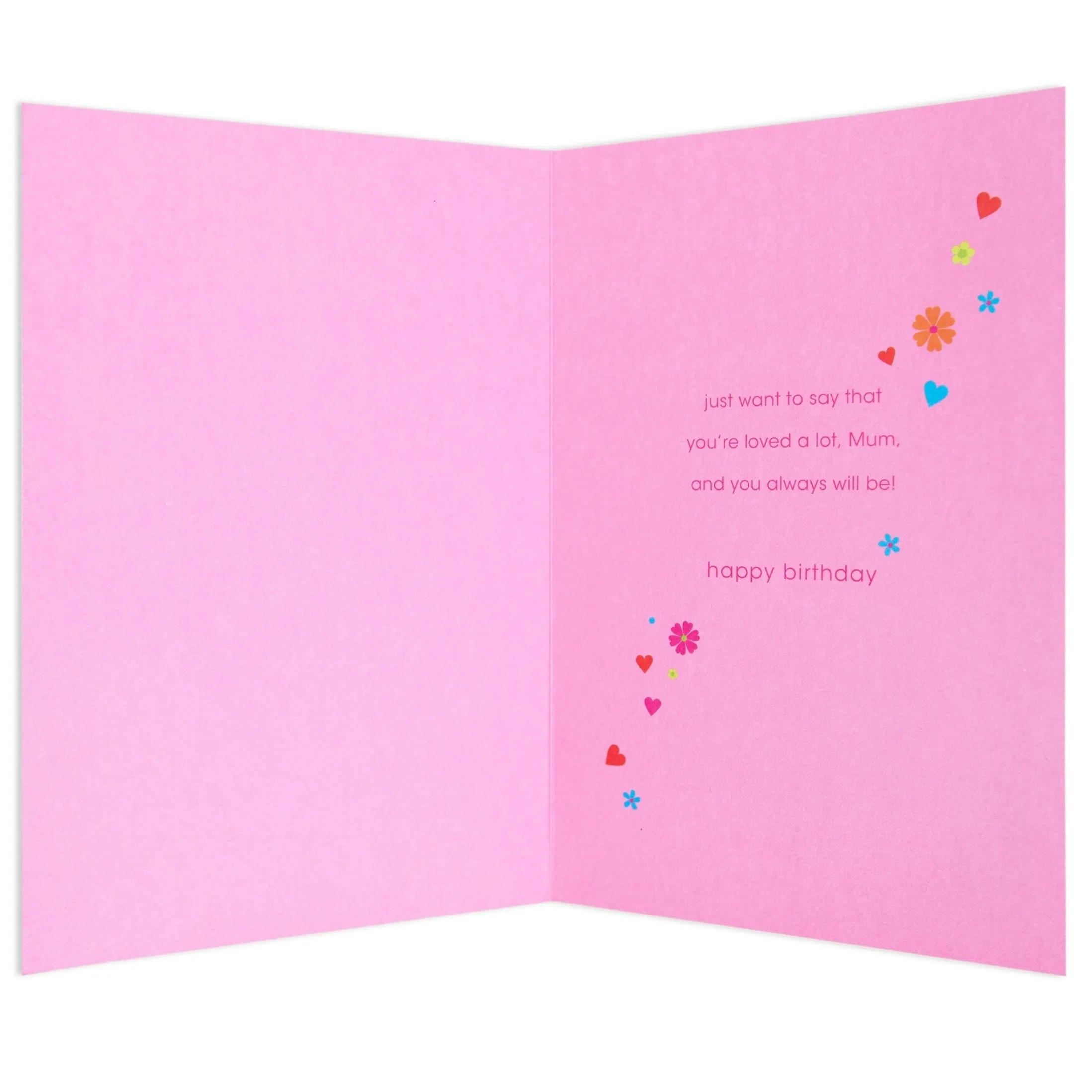 Gorgeous & Bright Floral Mum Birthday Card