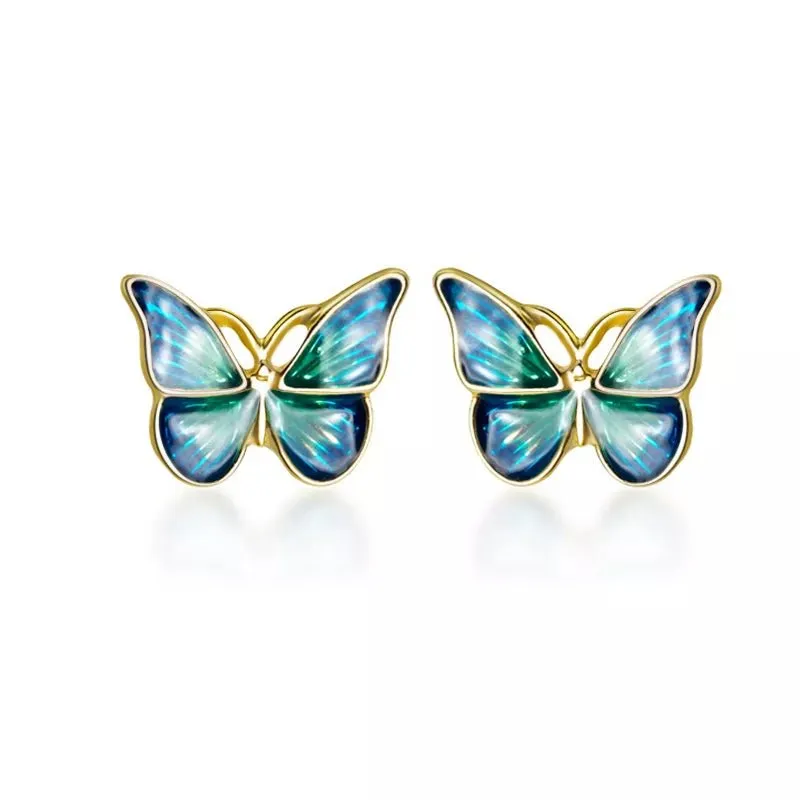 Gorgeous Butterfly Stud Earrings