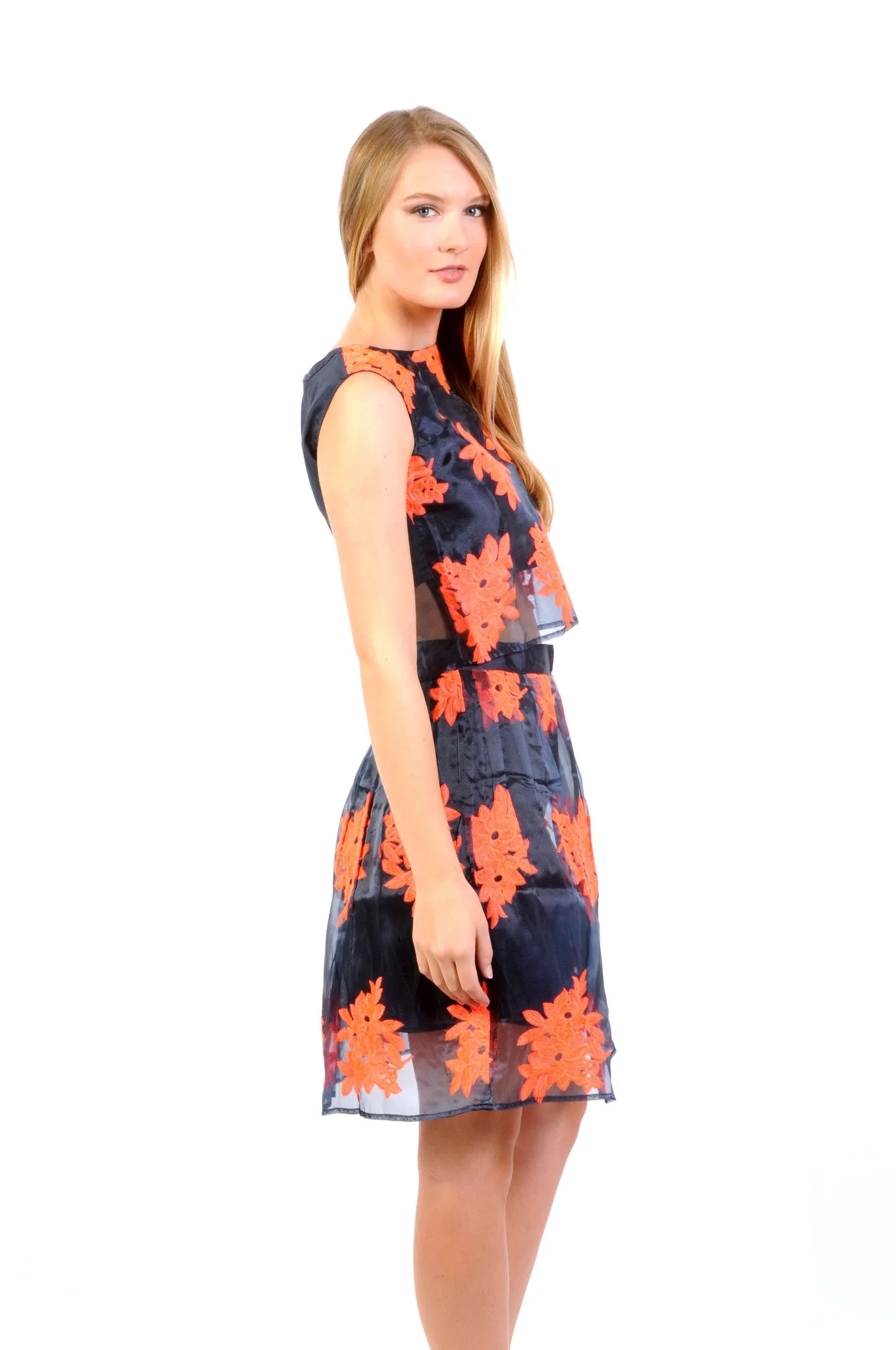 Gorgeous Pop Organza Top