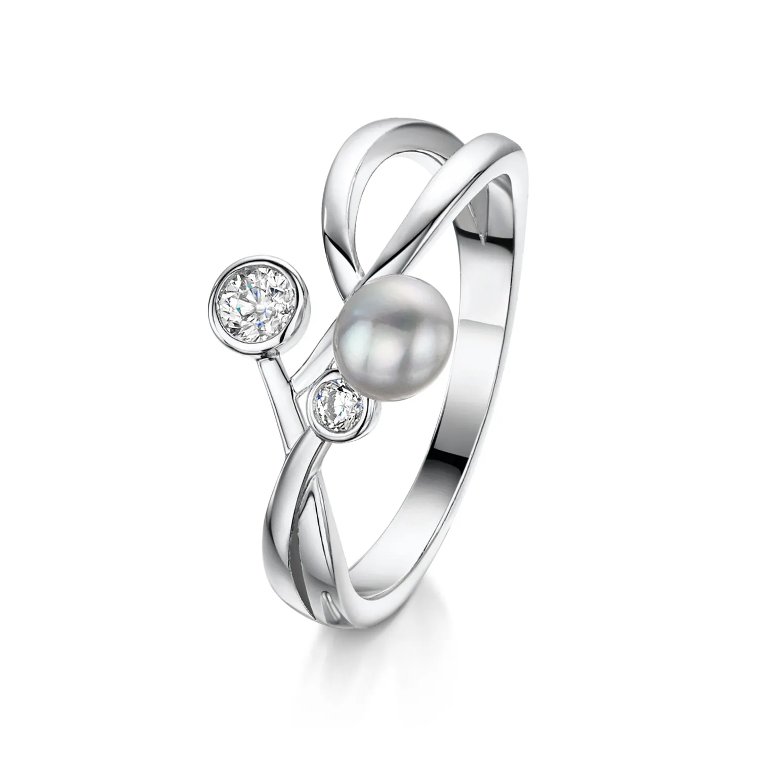 Grace Ring - Rhodium