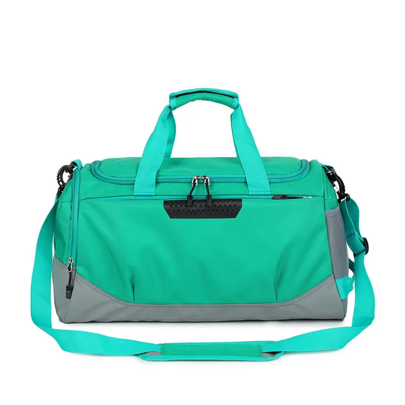 Gym Bag with Shoe Compartment and Wet Pocket