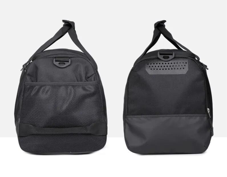 Gym Bag with Shoe Compartment and Wet Pocket