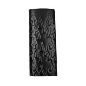 Hair Glove 4" Embossed Flames