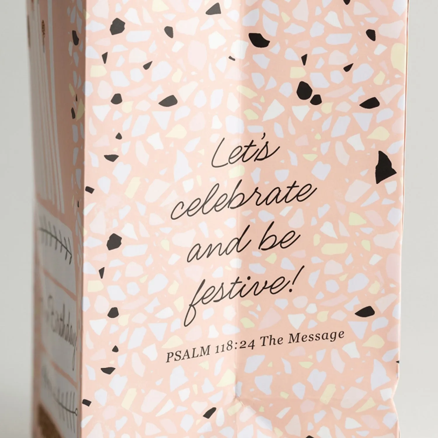Happy Birthday - Cake - Medium Gift Bag with Tissue J4254