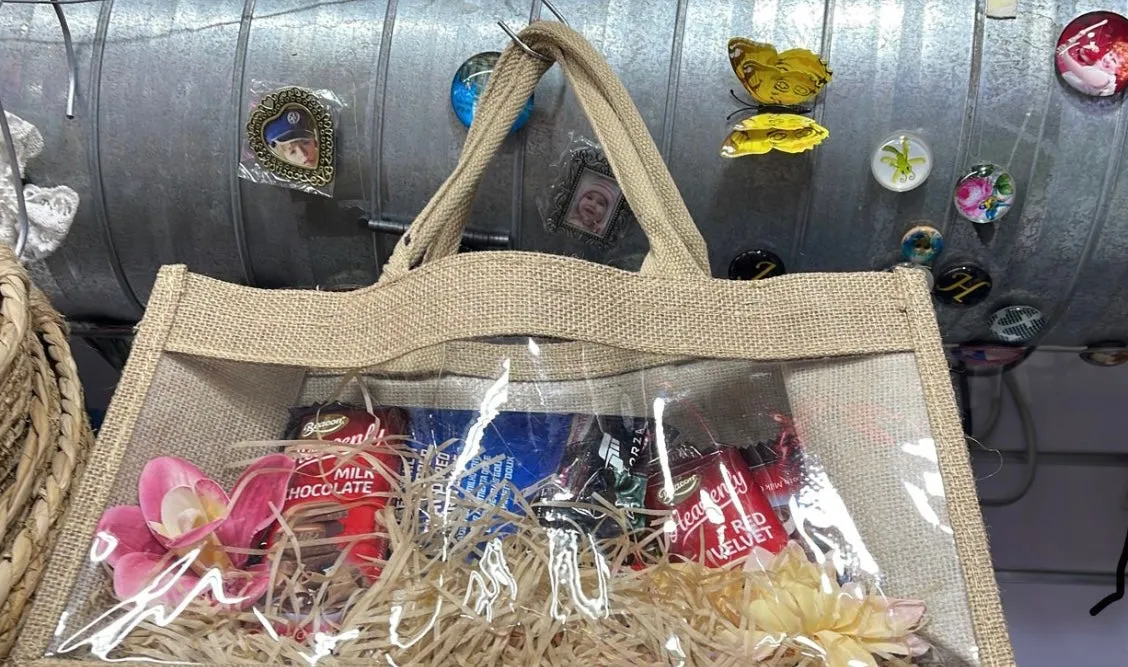 Hessian Gift Bag