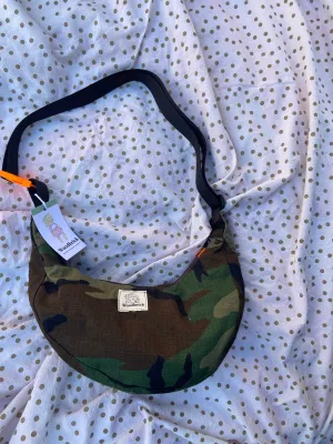 “Hidden in plain sight” miniCrescent Bag