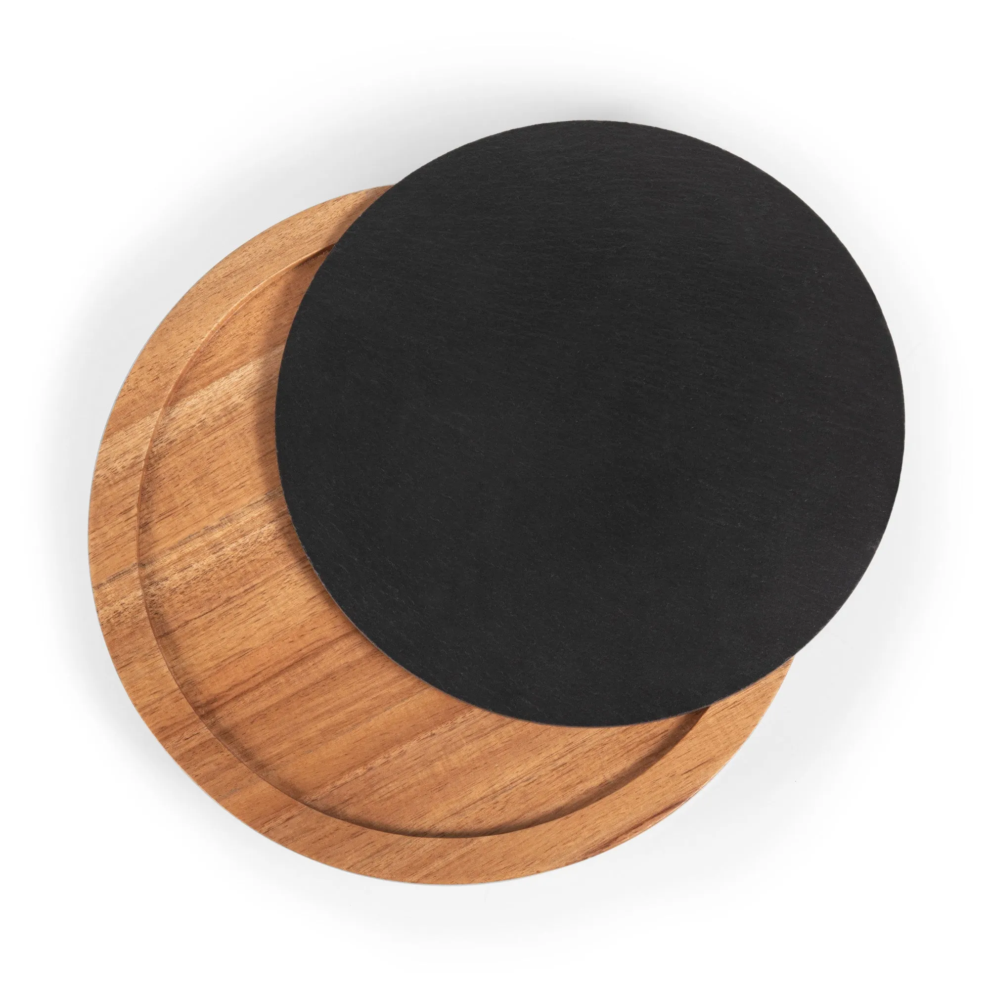 Indiana Hoosiers - Insignia Acacia and Slate Serving Board with Cheese Tools