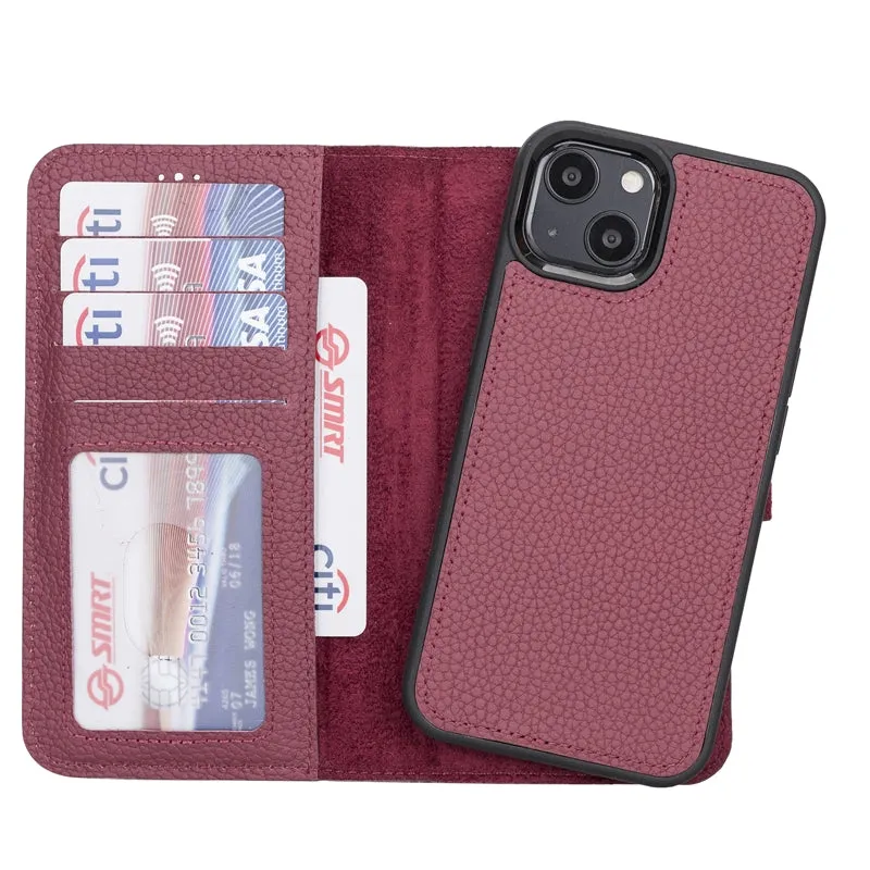 iPhone 13 Leather Wallet Case