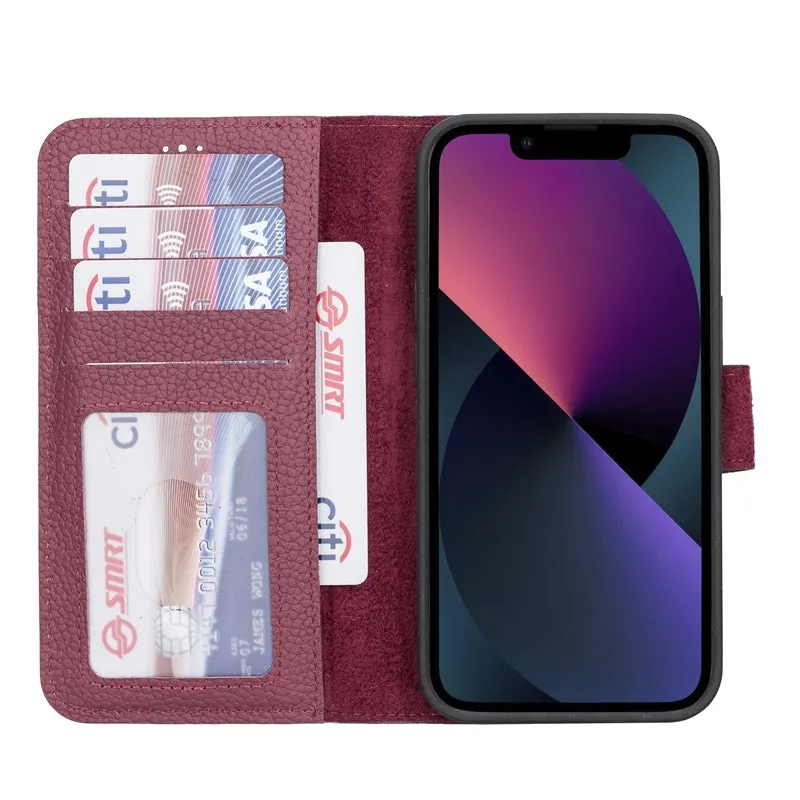 iPhone 13 Leather Wallet Case