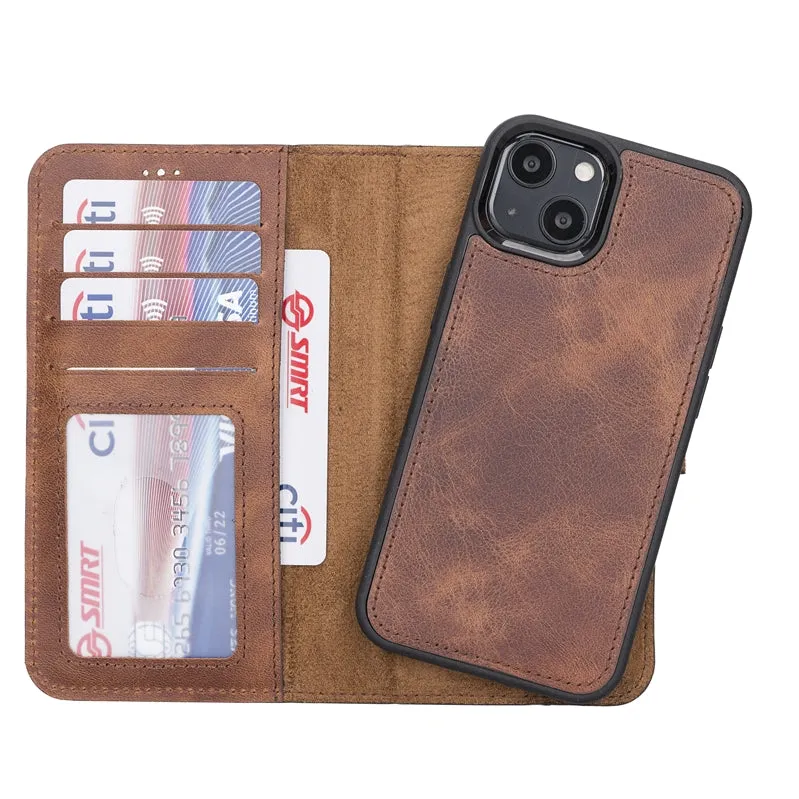 iPhone 13 Leather Wallet Case