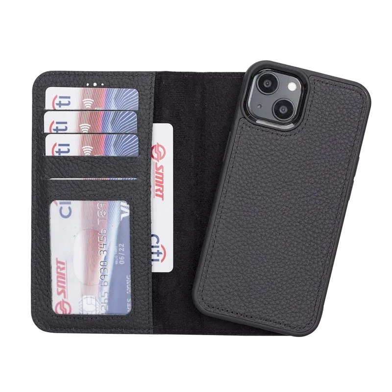 iPhone 13 Leather Wallet Case