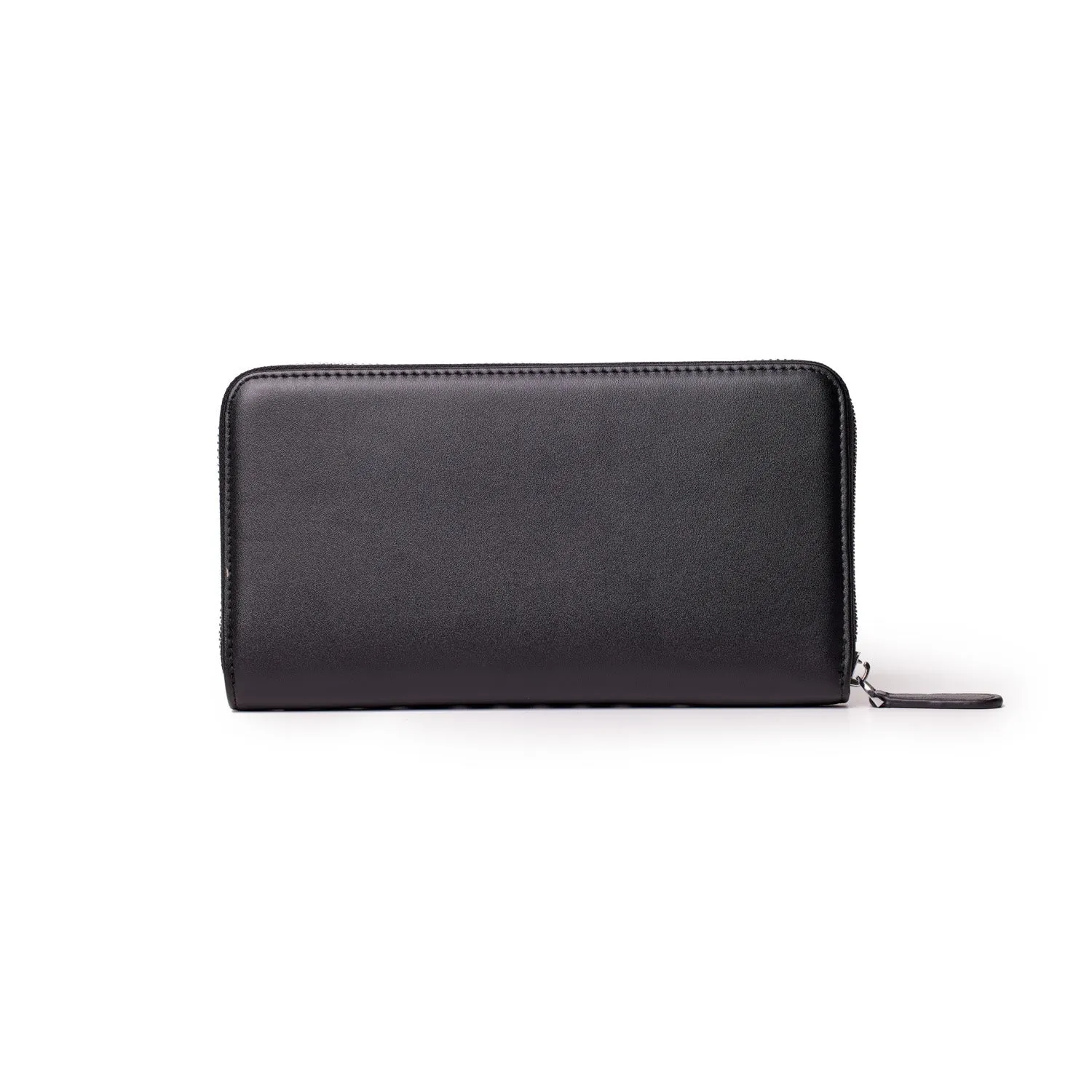 JUMBO SIGNATURE LOGO WALLET - BLACK
