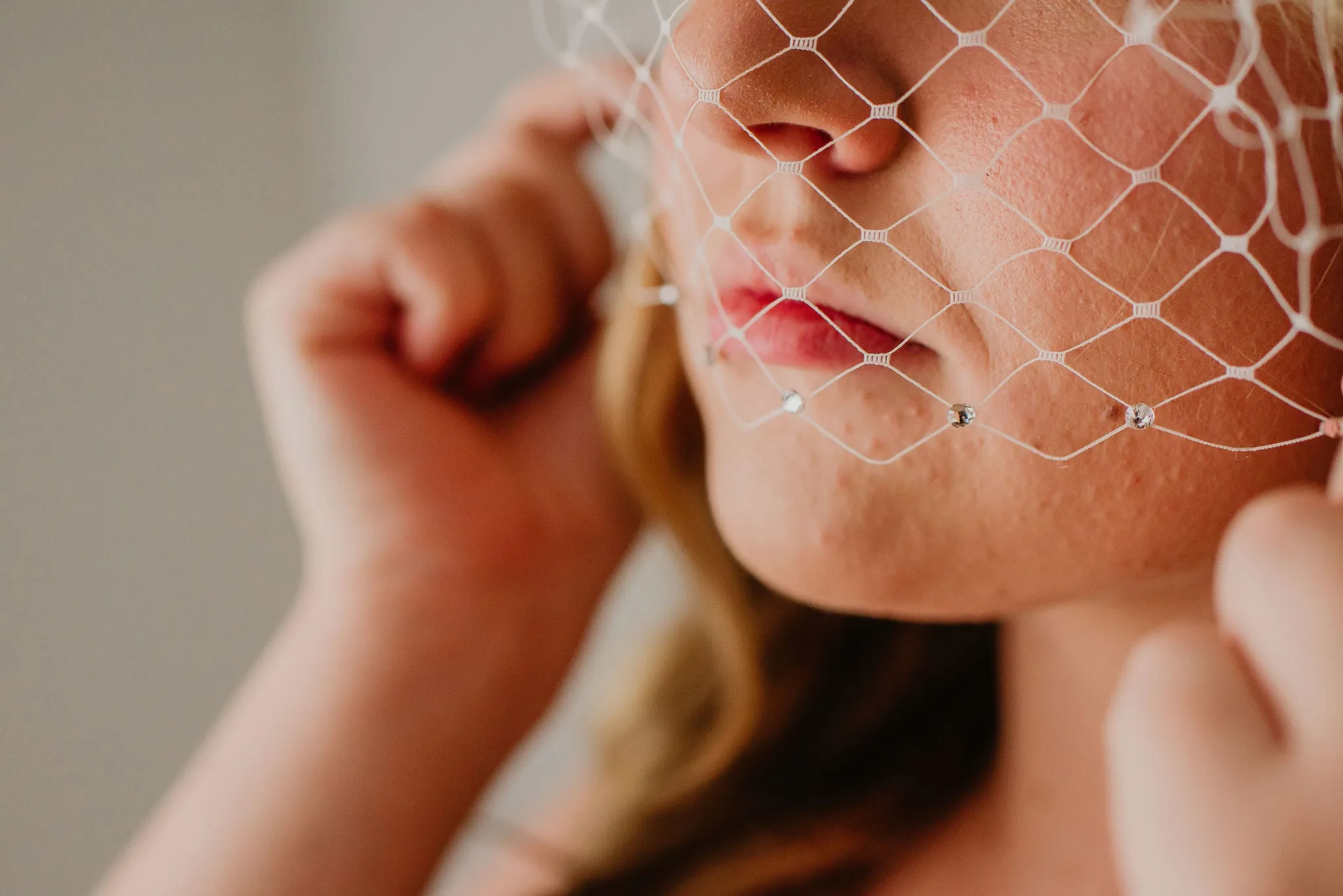 Just Girl Stuff Bird Cage Veil #15603