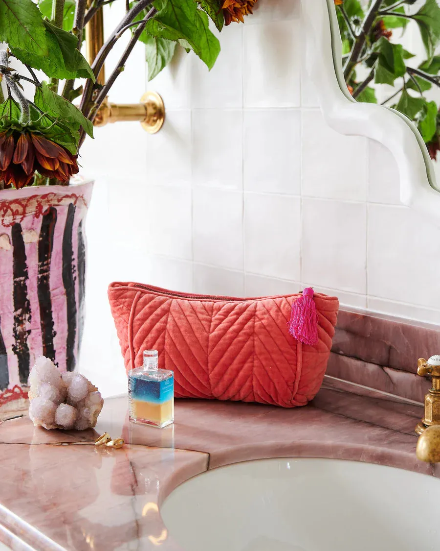 Kip & Co | Tutu Dreams Velvet Toiletry Bag
