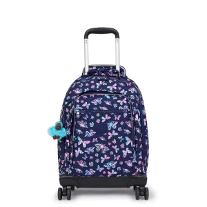 Kipling New Zea Butterfly Fun Large Wheeled Backpack C2I4674-F5K