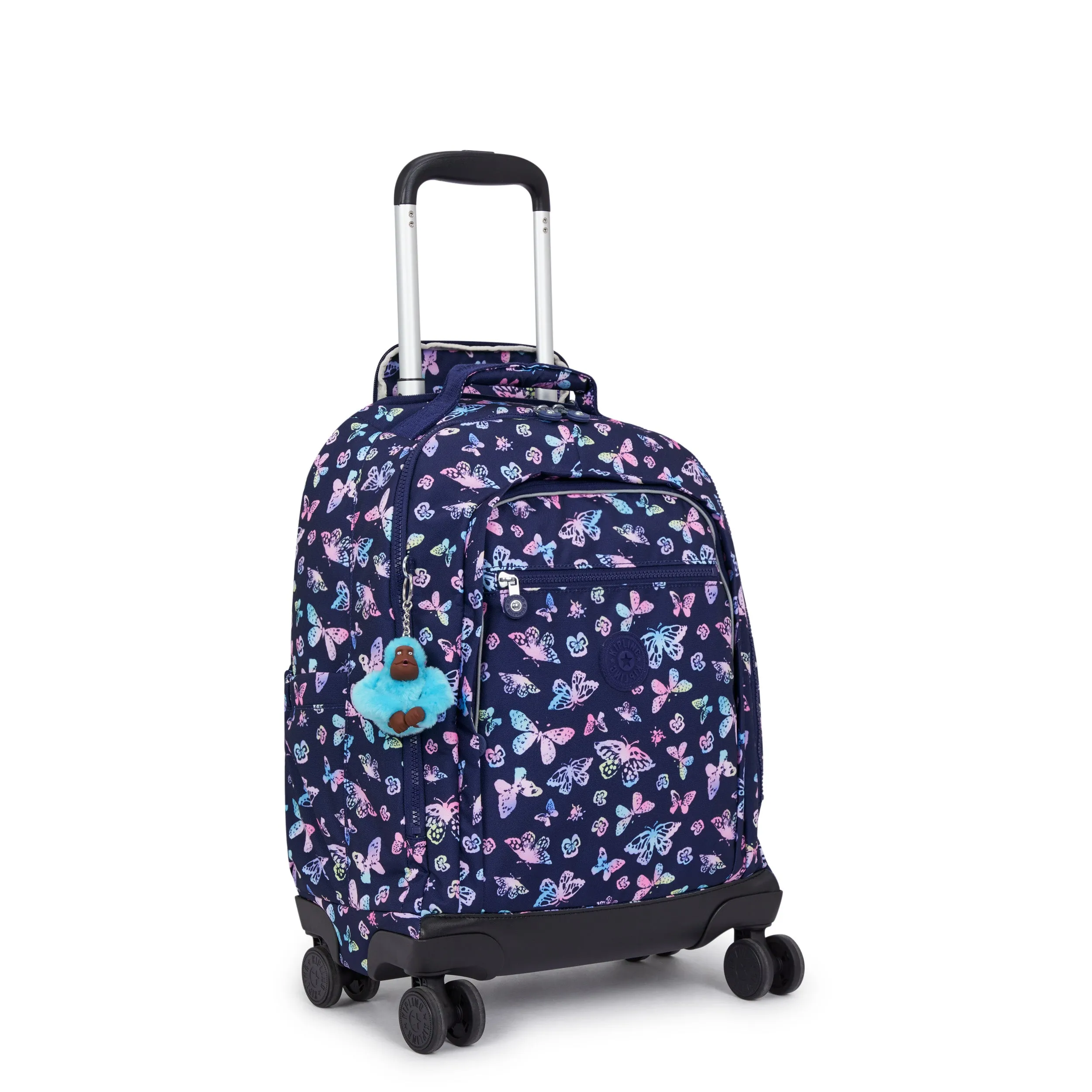 Kipling New Zea Butterfly Fun Large Wheeled Backpack C2I4674-F5K