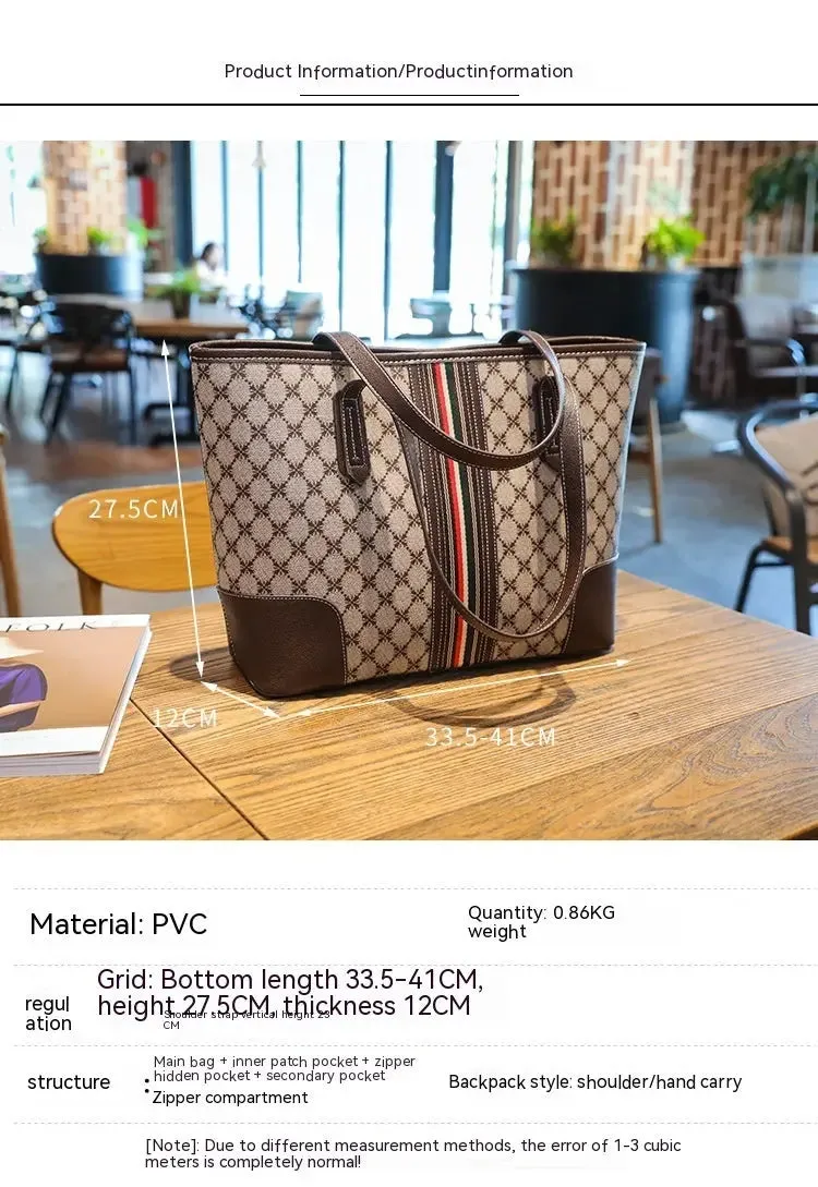 Korean Fashion Printed Tote Bag