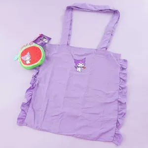 Kuromi Frilly Watermelon Eco Bag
