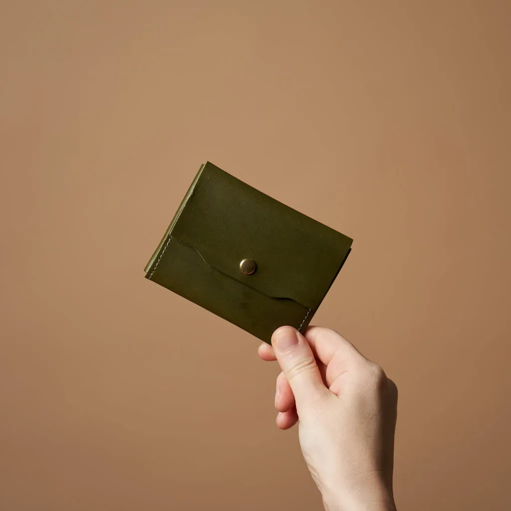 le fold | leather wallet