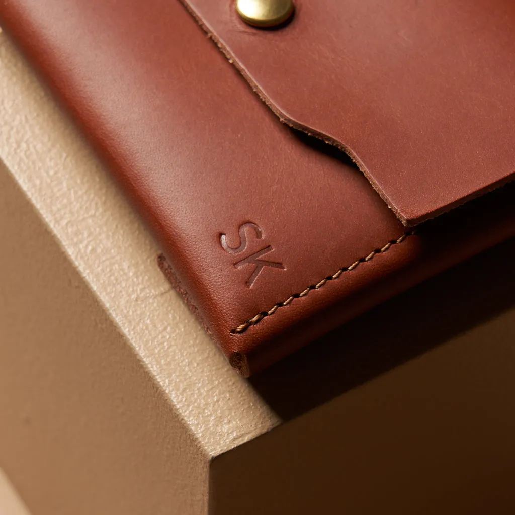 le fold | leather wallet