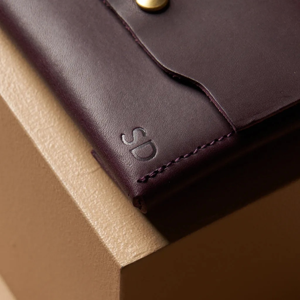 le fold | leather wallet