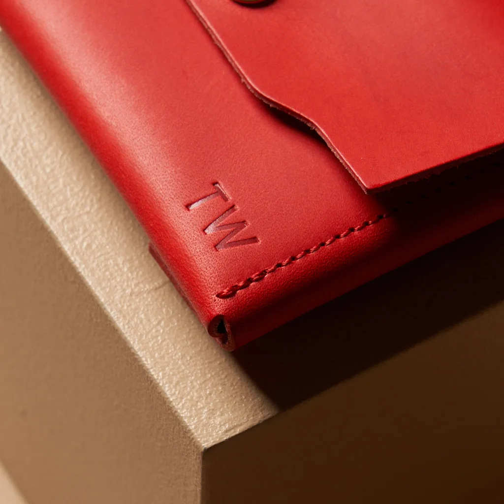 le fold | leather wallet