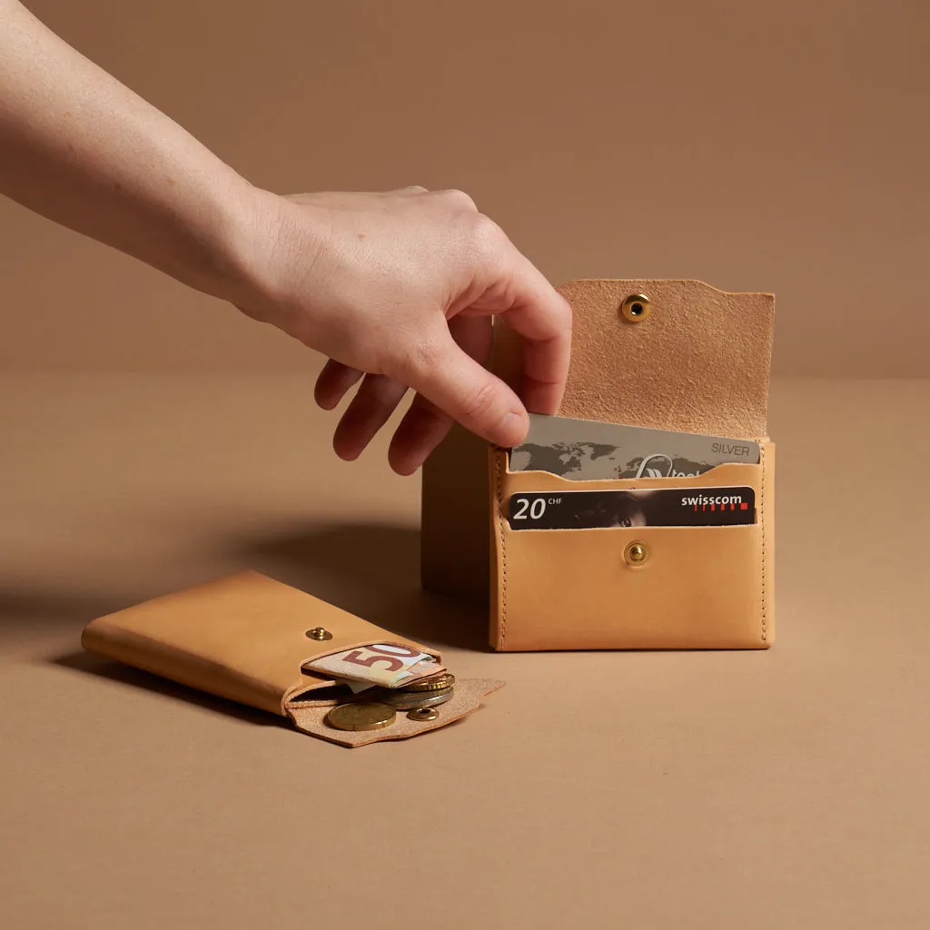 le fold | leather wallet